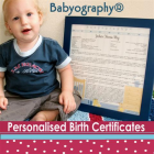 Babyography® Birth Certificates and Keepsakes