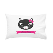 .Personalised Kids Pillowcase Purfect Kitty