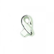 Charities Charm for Floating Memory Locket - Silver Ribbon