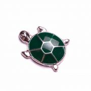 Animal Charm for Floating Memory Locket - Turtle Green