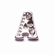 Letters Charm for Floating Memory Locket - A