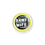 Family Charm for Floating Memory Locket - Army Wife