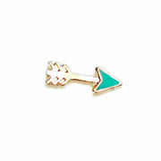 Love Charm for Floating Memory Locket - Arrow rose gold