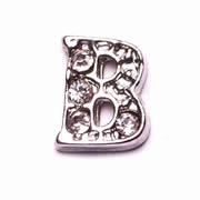 Letters Charm for Floating Memory Locket - B