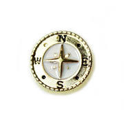 Family Charm for Floating Memory Locket - Compass