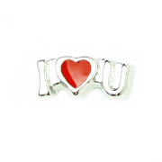 Love Charm for Floating Memory Locket - I Love You
