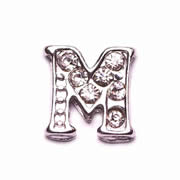 Letters Charm for Floating Memory Locket - M