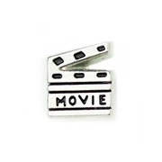 Hobbies Charm for Floating Memory Locket - Movie Time