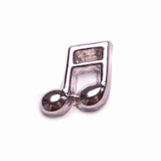 Music Charm for Floating Memory Locket - Music Note