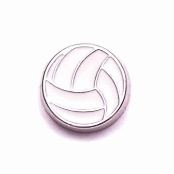 Sport Charm for Floating Memory Locket - Volley Ball