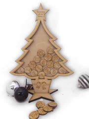 Christmas Decoration - Christmas Advent calender with Numbers