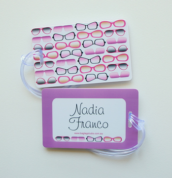 personalised bag tags