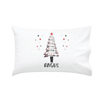 .Personalised Kids Pillowcase Christmas Tribal Arrow