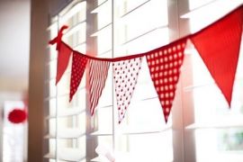 Bunting - CUSTOM banner with NO LETTERING REQUIRED- you choose colour theme pattern