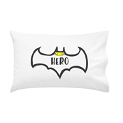 .Personalised Kids Pillowcase Batman Inspired