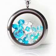 Floating Memory Locket Readymade - For Baby Boy