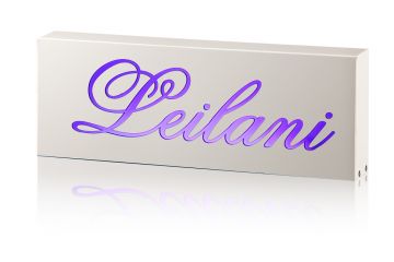 Night Light for kids/Light box Personalised White Box - name only