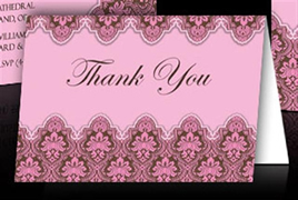 Placecards / Small Thank You Cards (folded)