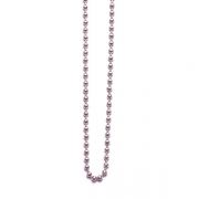 Sterling Silver - Ball Necklace 3mm for memory lockets - 28 inch (71cm) long