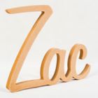 Raw / Unpainted Wooden Letters & Scripted Name Plaques