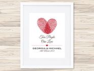 wall art / personalised prints - for wedding / love